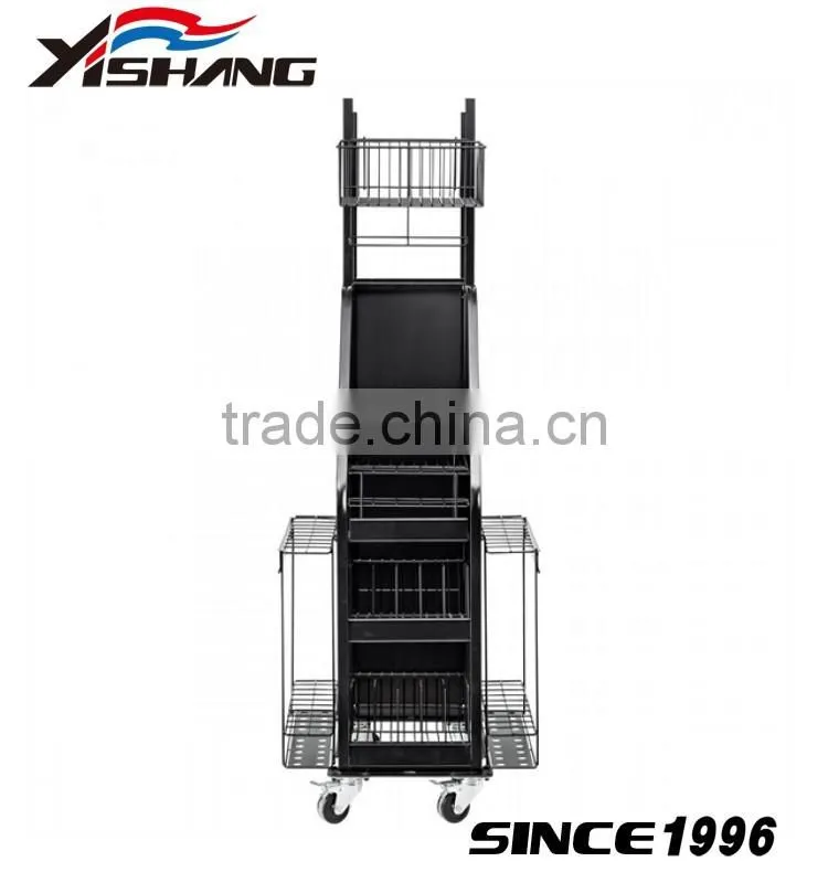 Retail shop modern free standing outdoor umbrella display