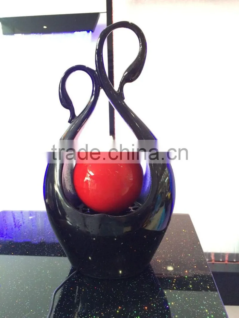 tabletop fountain decoration,waterfall tabletop fountainn