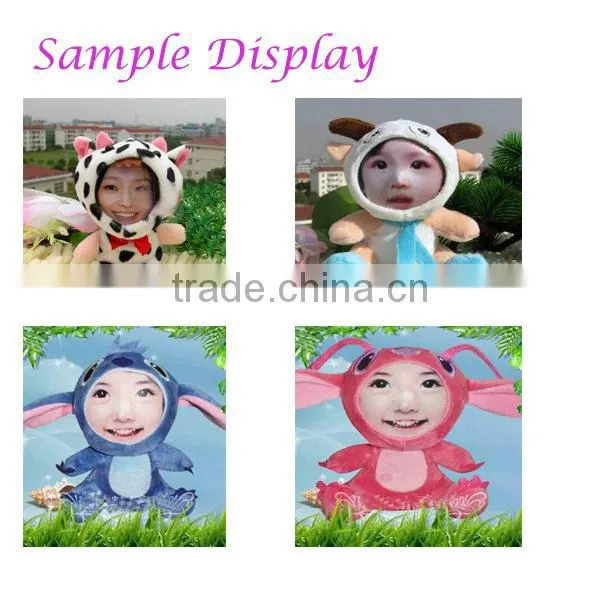 hot sale and DIY 3d face toy dolls