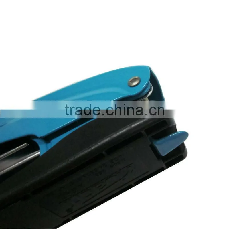 2 color new designer 20 sheets half strip commercial desk stapler