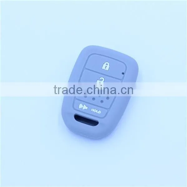 4 buttons silicone car key covers for honda, silicone car key shells for honda
