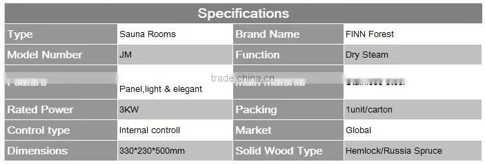 Home-use Stainless steel heating wire element far infrared protable sauna room steam heater ,water heater wirh control