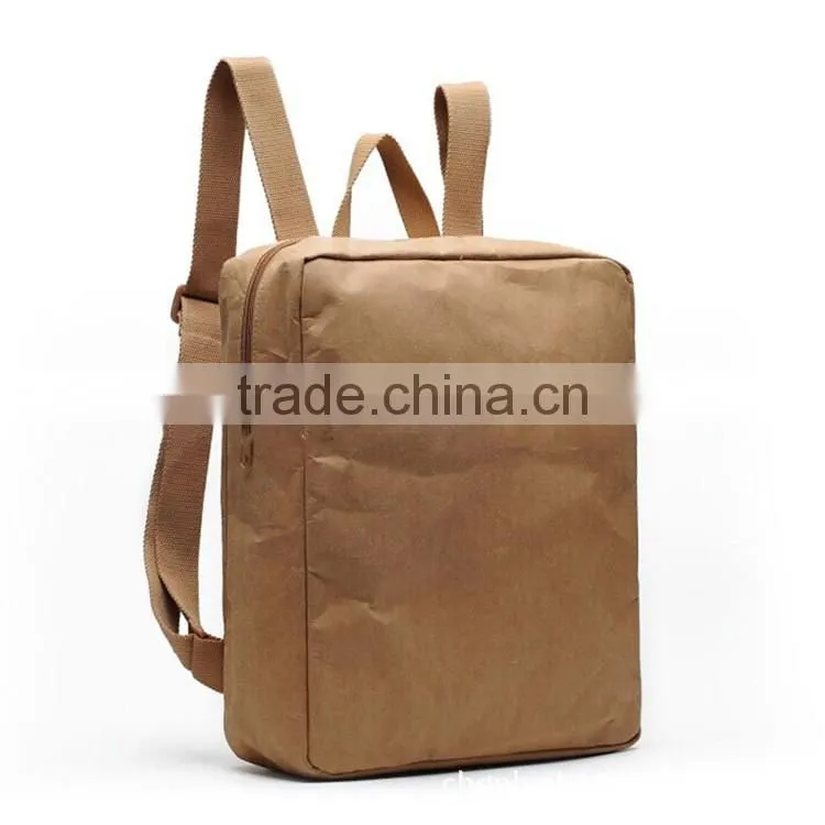 Fitness Tyvek material tear-proof recycle paper lunch bags