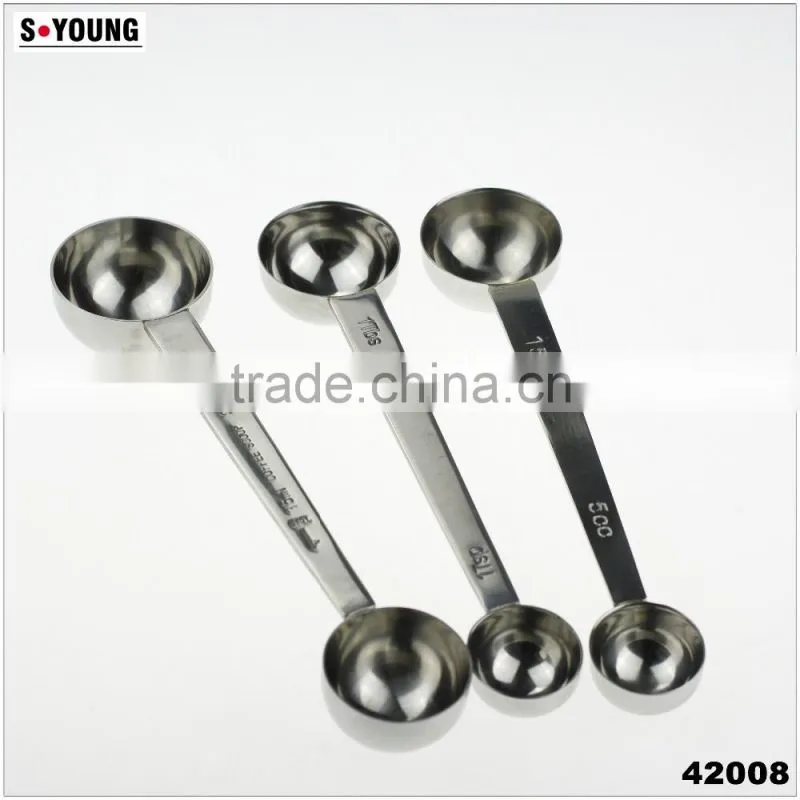 42008 Double head design different size measuring spoon