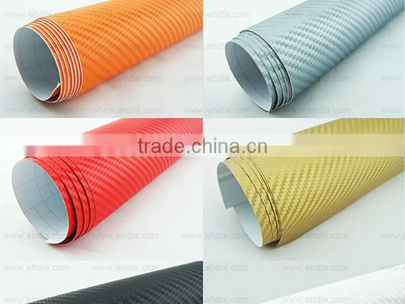 auto tuning carbon fiber 3d film foile vinyl wall sticker