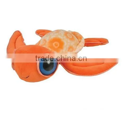Stuffed sea animal fish toys cute kids big eyes colorful plush gold fish