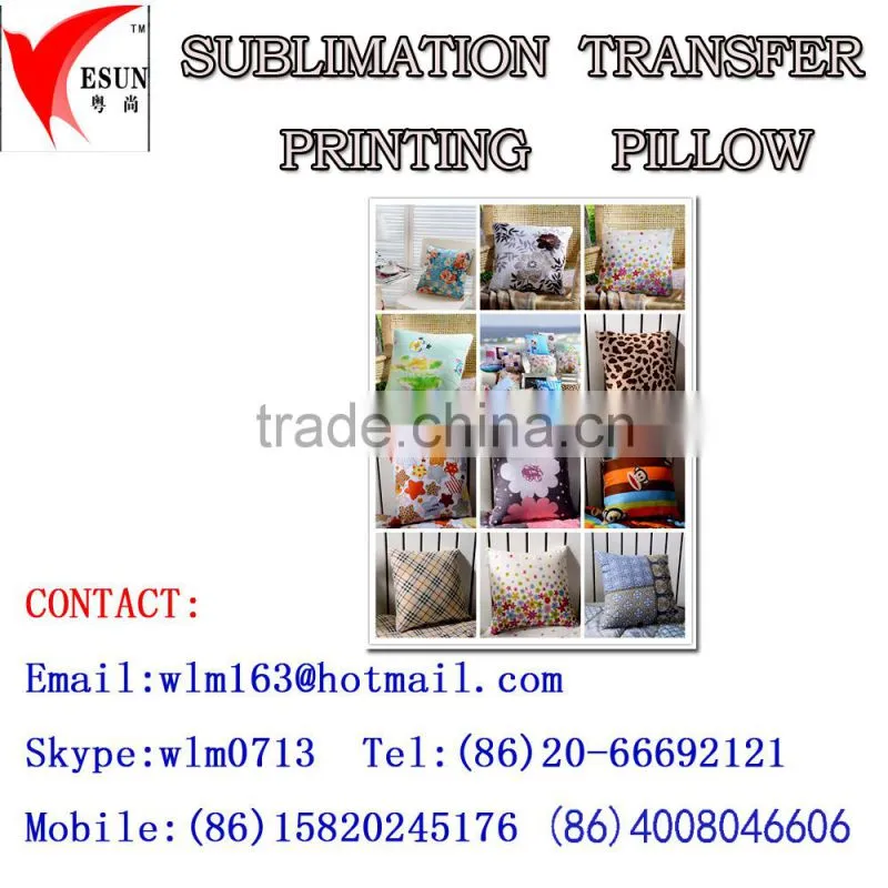 sublimation printing pillow