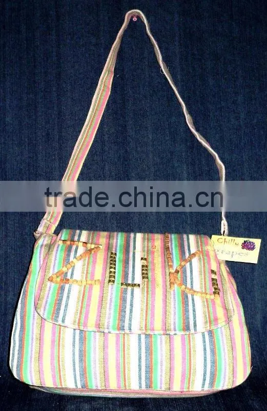 COTTON CANVAS HANDBAGS