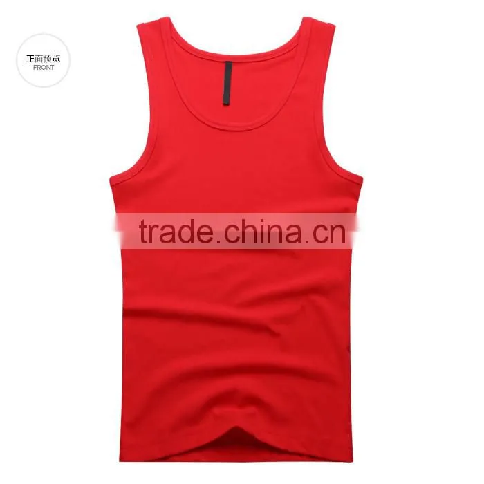 Hot Sale Mens Tank Top Slim Athletic Muscle Tank Top for Sports