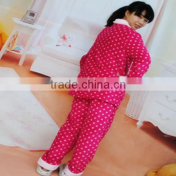 Custom Printed Coral Fleece Pajamas