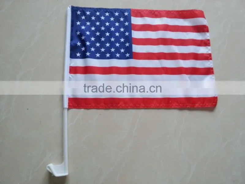 sports window car flag