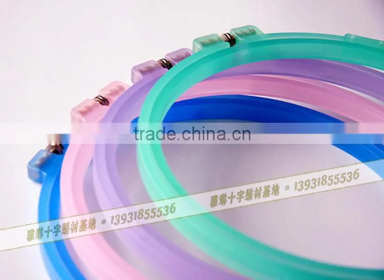 Embroidery hoop multi-purpose adjustable 27 cm diameter multi-color optional sell