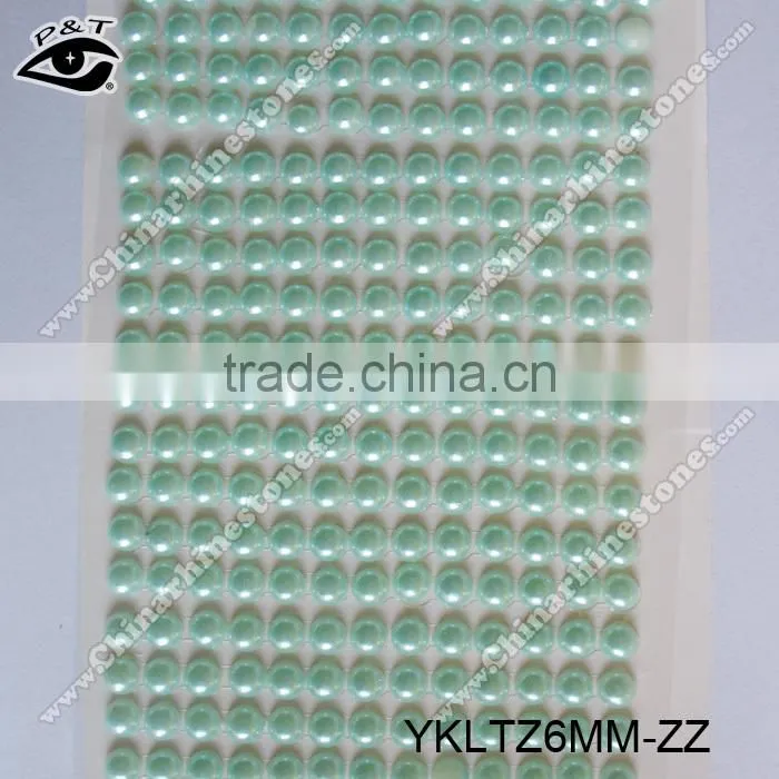 Self Adhesive Rhinestone sticker Pearl Rhinestone Decals