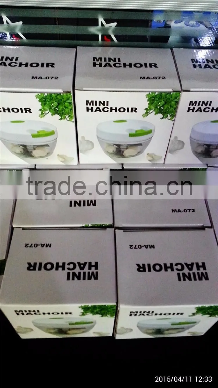 High Quality Food Grade Slap Chop Food Chopper, Food processor Chopper