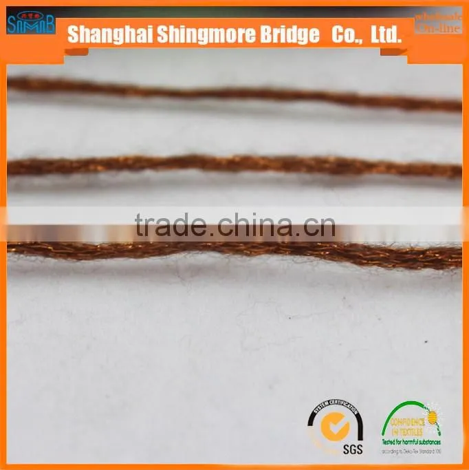 Alibaba China fancy knitting yarn supplier best selling metallic wool blended yarn, air yarn for hand knitting