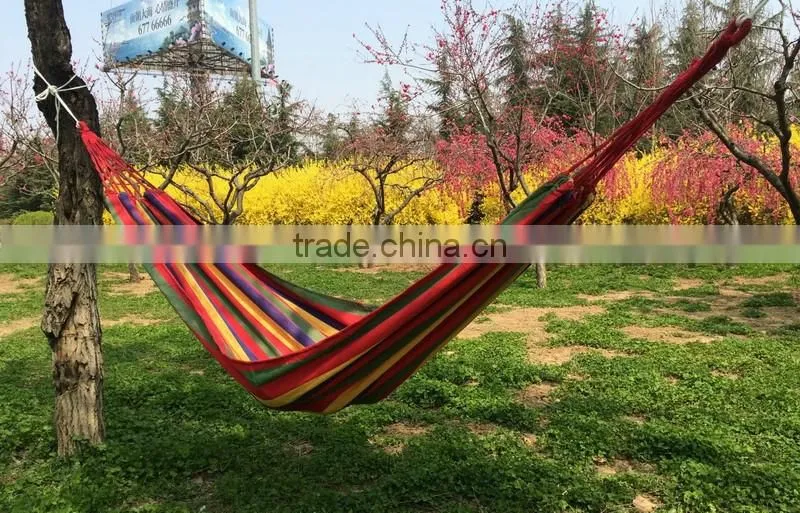Hot Sale Portable Travel Camping Outdoor Portable Hammock Parachute Fabric Camping Swing Bed