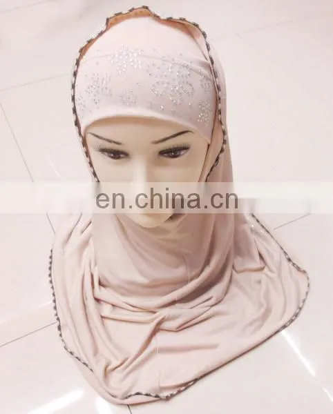 Hijabs Islamic Scarf Shemagh Fashion Scarf In Blue