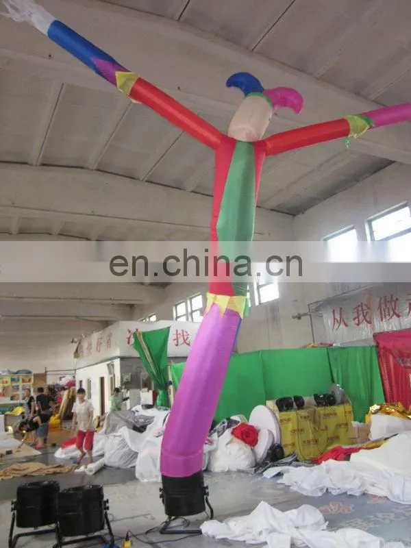 newstyle led lighting advertising small inflatable air dancer clown dancer