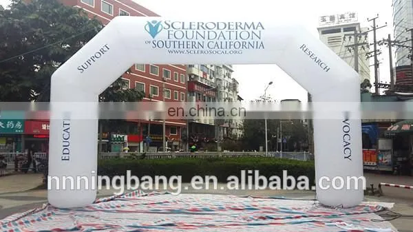inflatable finish line arch for event