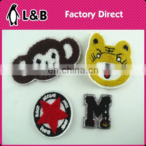 2016 fashion iron on patches for jacket,butterfly fabric embroidery patches