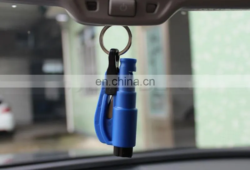 3 in 1 Safeguard Seatbelt Cutter Whistle Emmergency Hammer Car Window Breaker Car Glass Breaker