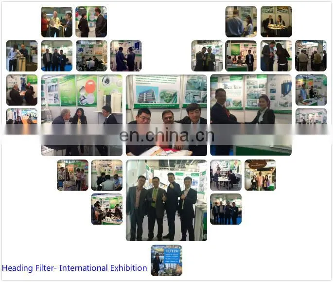 Polyester need felt filter bag with oil and water repellent for Industry dust collector