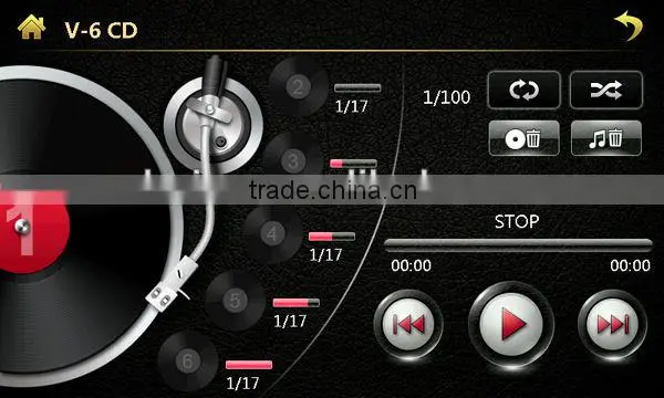 Factory price wince 6.0 car navigation system for Chevrolet Cobalt with GPS/Bluetooth/Radio/SWC/Virtual 6CD/3G /ATV/iPod/DVR