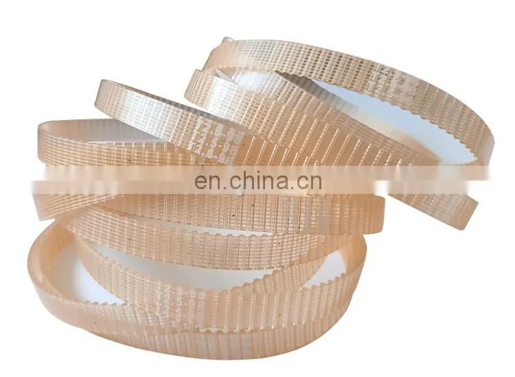 T2.5-8-245 PU Truly Endless aramid fiber Belt Transparent Color
