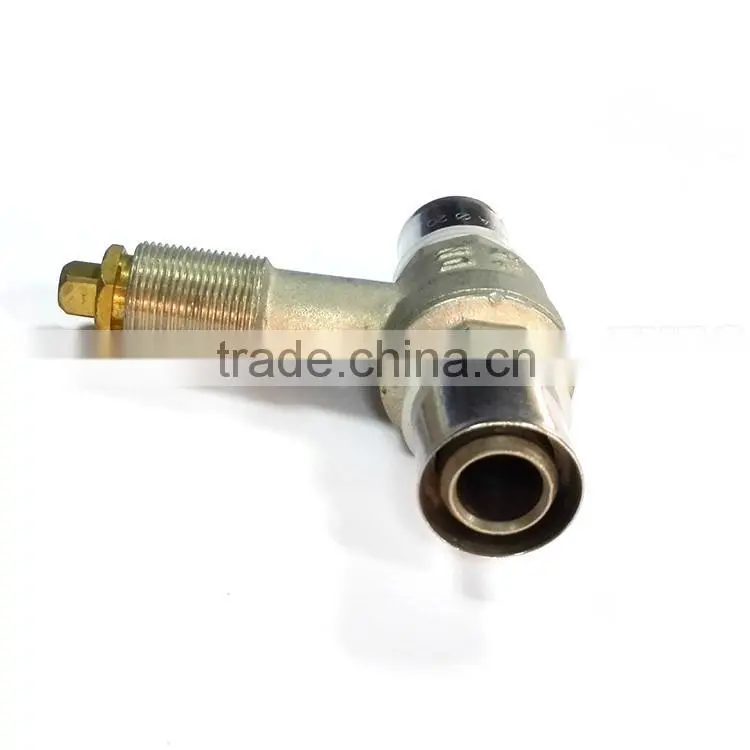 2016 high pressure drz small gas valve 3 way gas Butterfly ball valve