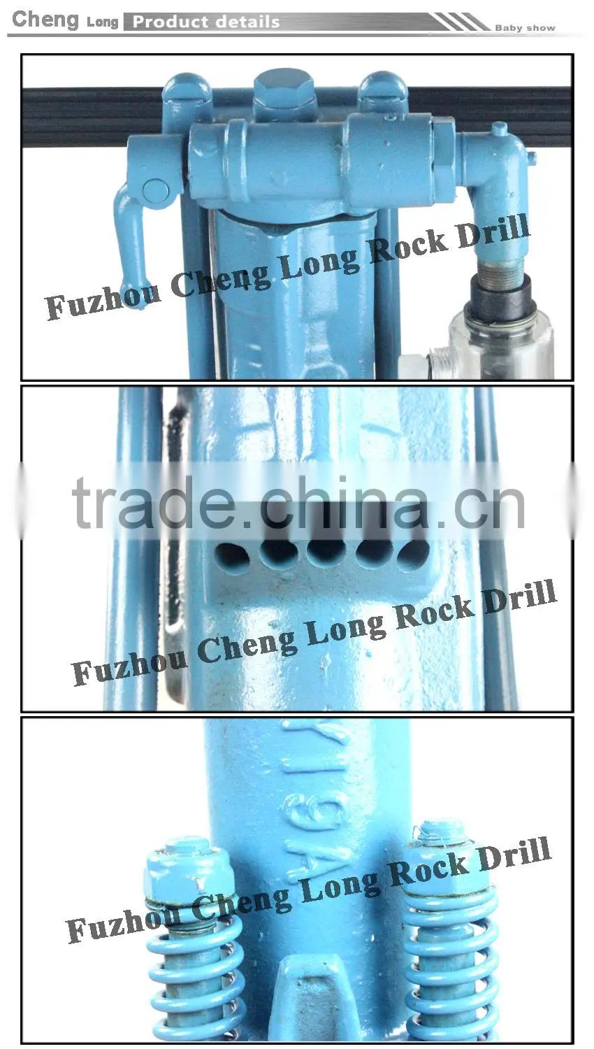 Fuzhou manufacturer best quality Y19A Hydraulic Rock Drill for sale