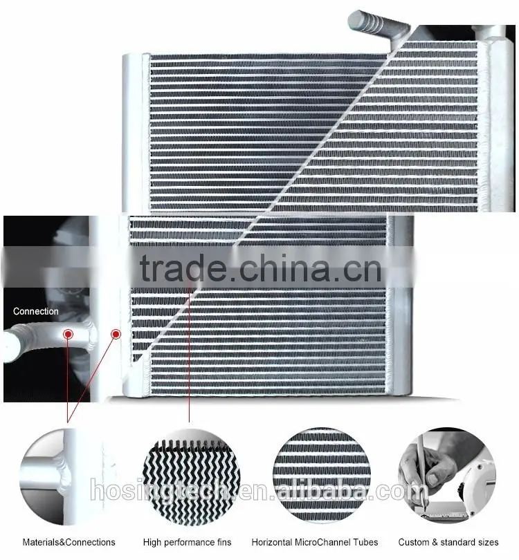 wholesaler 550x140x65mm intercooler kit aluminium intercooler