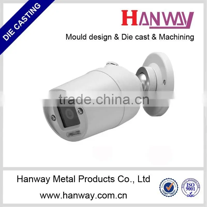 china manufacturer custom made aluminum die casting security camera parts cctv camera