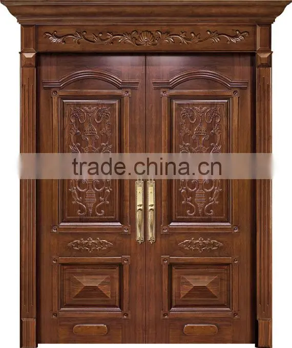 100% solid wood door, hot sales design, interior door from China manufacturer