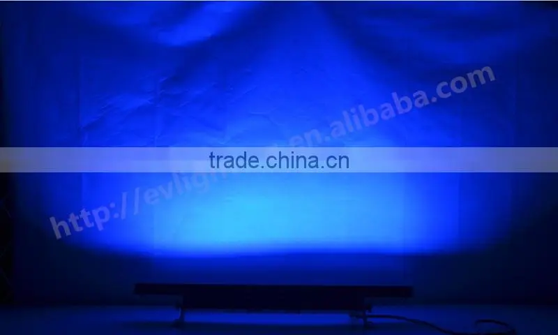 Indoor lighting 72pcs*3w wall washer dmx led strip light