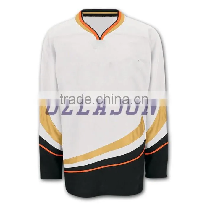 High quality hockey jersey team wear OEM hockey jersey with customized logo