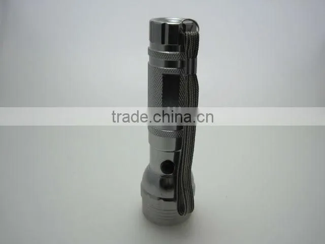 Aluminum 15+1 LED flashlight