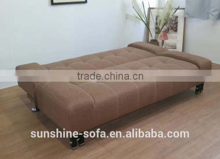 Modern Restaurant Furniture Brown Fabric Adjustable Sofa