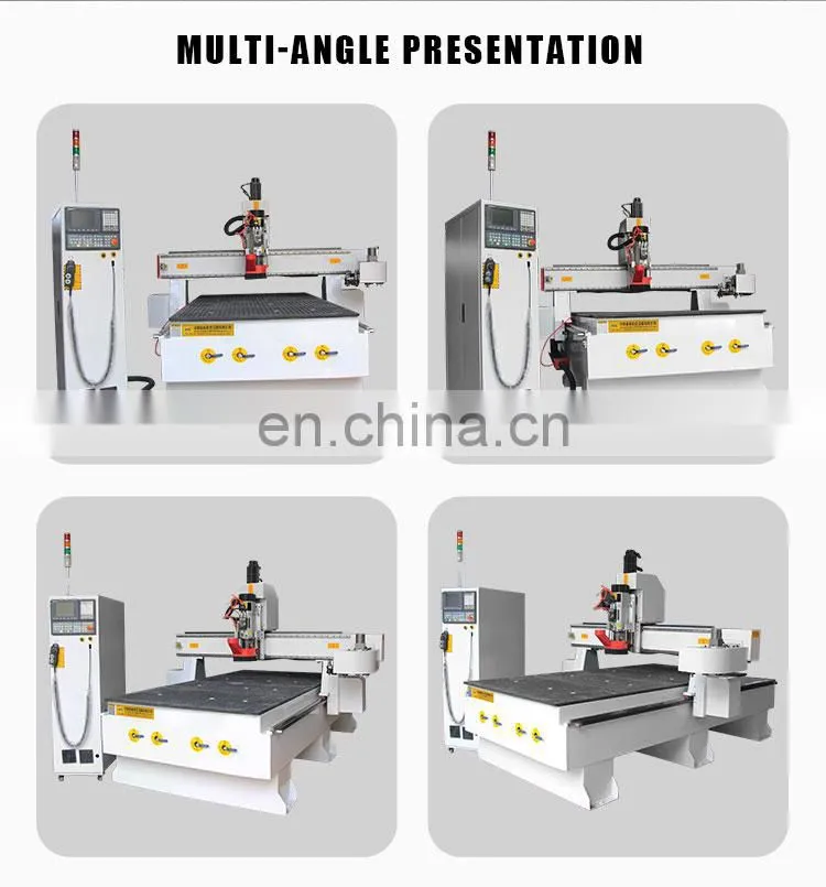 Senke Hot Sale 1325 ATC CNC Router MDF Wood Cutting Engraving Machine with 8 Tools