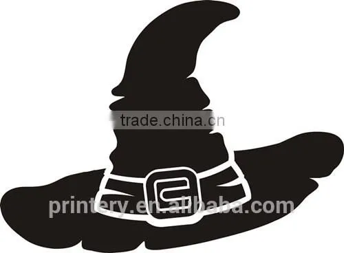 2014 Halloween decal high quality stickers, removable window stickers,transfer stickers