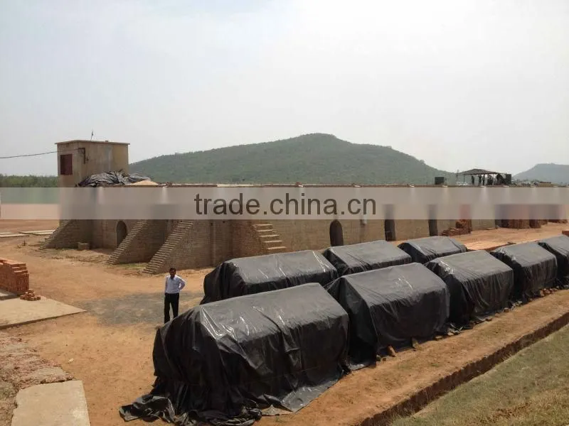 Auto linea de produccion de ladrillo con horno automatic hollow brick making machine