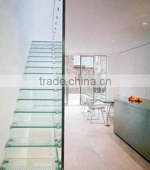 high quality laminated glass for stair