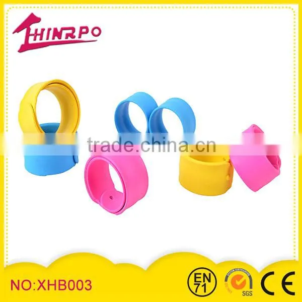 hot selling fashion silicone slap bracelet