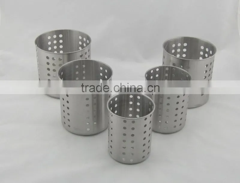 Stainless steel cutlery holder