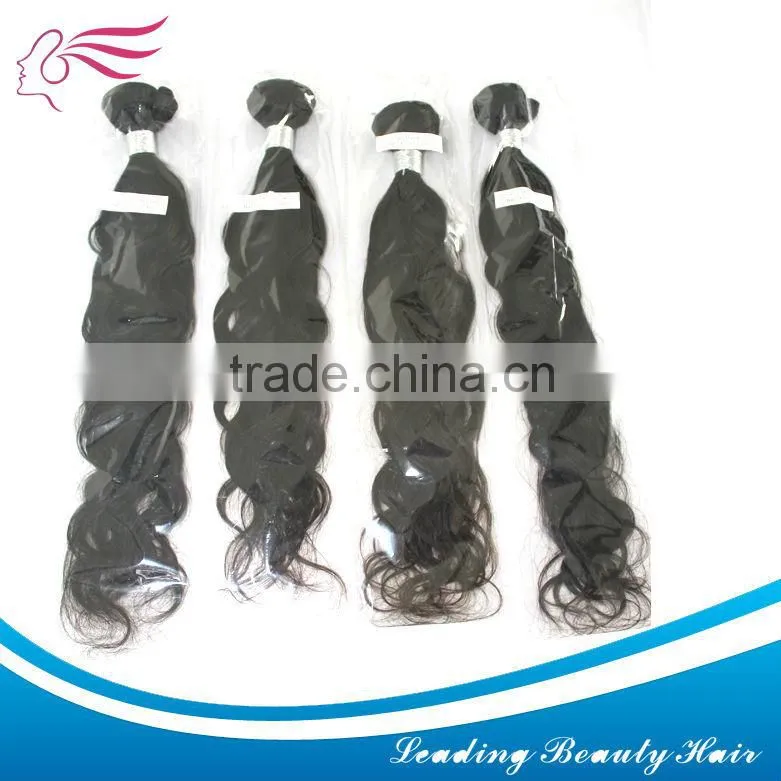 Cheap 100% unprocessed Indian virgin human hair weaving