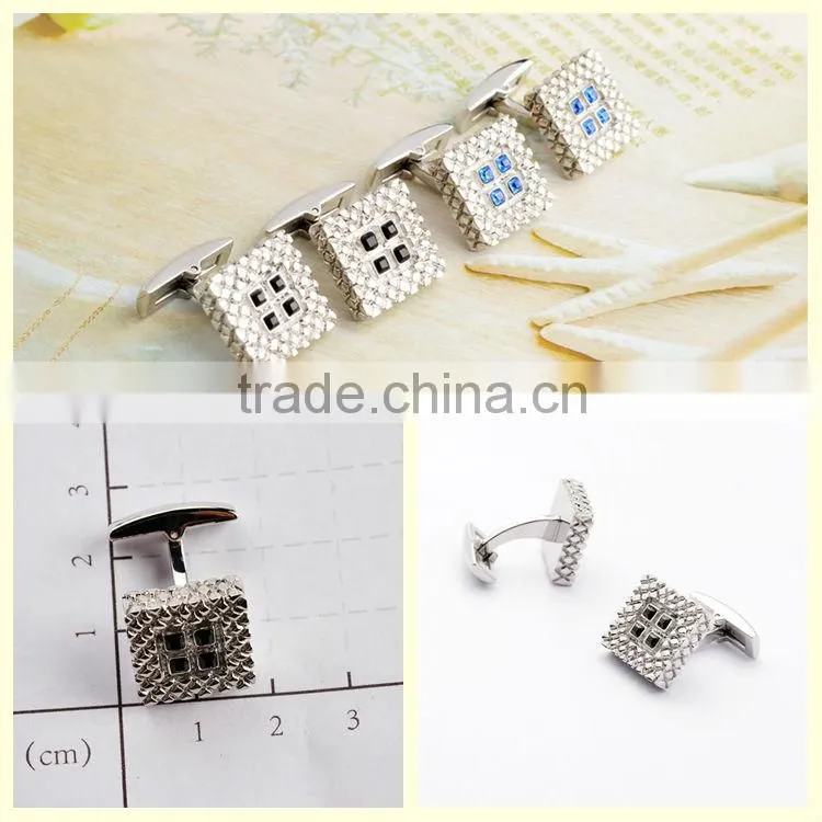 China supplier haberdashery best father gift cufflink for mens shirts