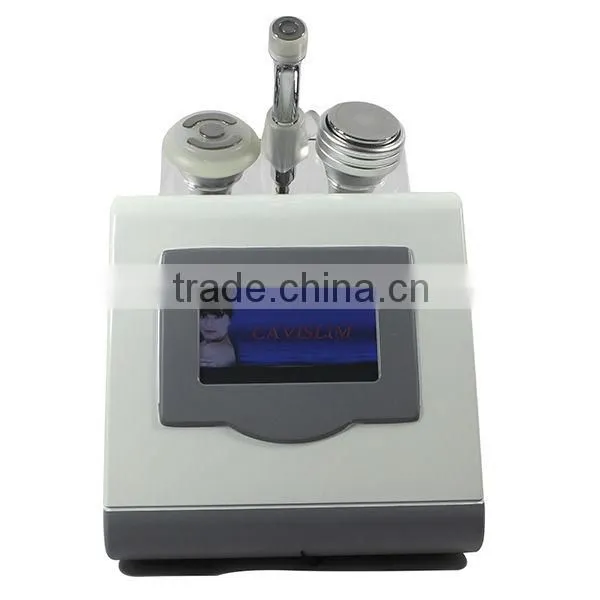 2016 Salon Use 40K Hz Cavitation Ultrasound Therapy 5Mhz RF Slimming Equipments
