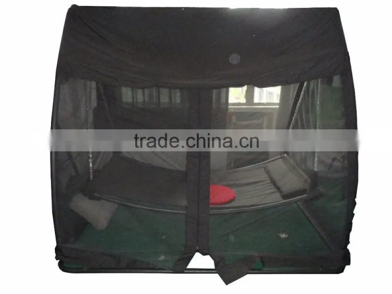 Hanging Swing Bed With Mosquito Net Outdoor Indoor Hammock Garden Swing Bed
