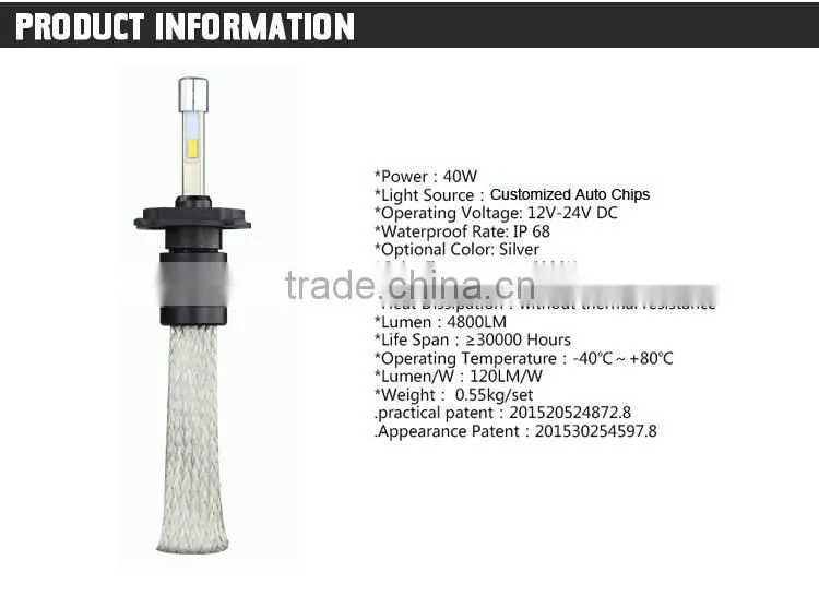 H4 H7 Automotive Led Headlamp Auto Headlights For Cars