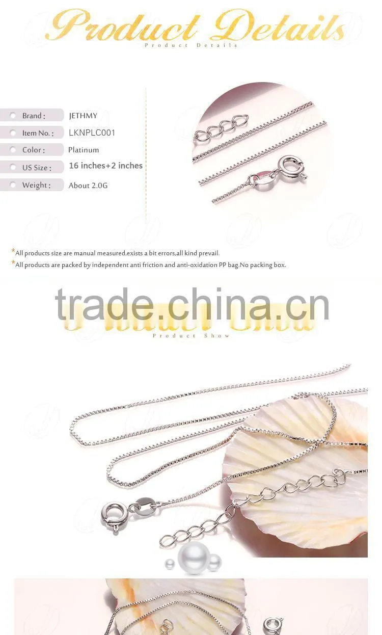 16'' 18'' New Arrival Mixed Styles Plating Long Gold Chain