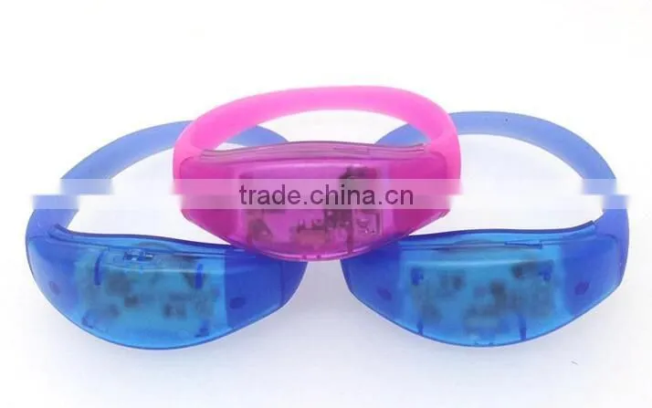 Hot Selling voice control led bracelet sound activated glow bracelet for party clubs concerts dancing christmas